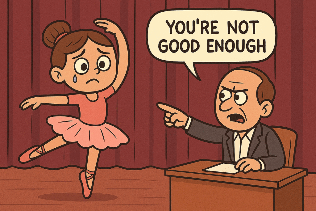 You're not good enough