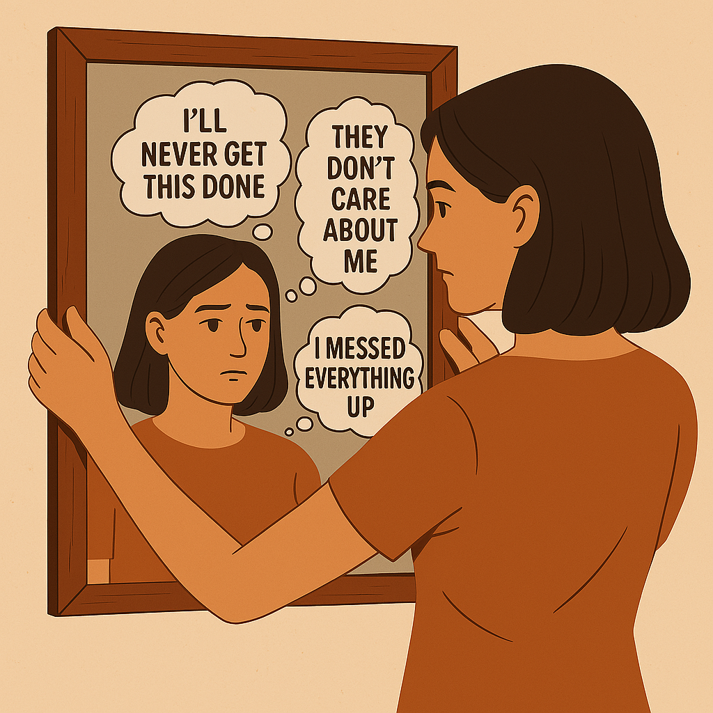 Reframing thoughts